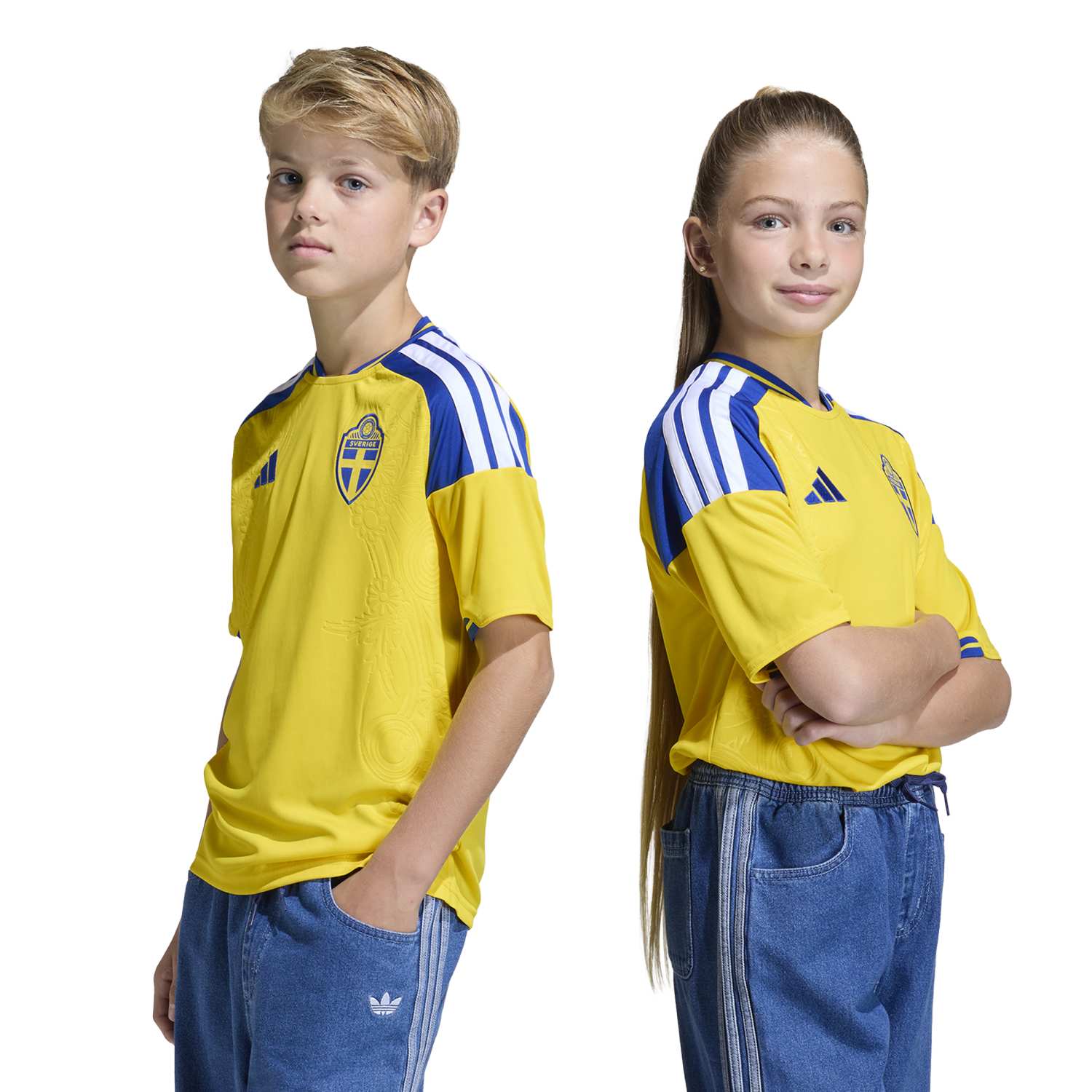 Maillot domicile Suède 2026 - Enfants