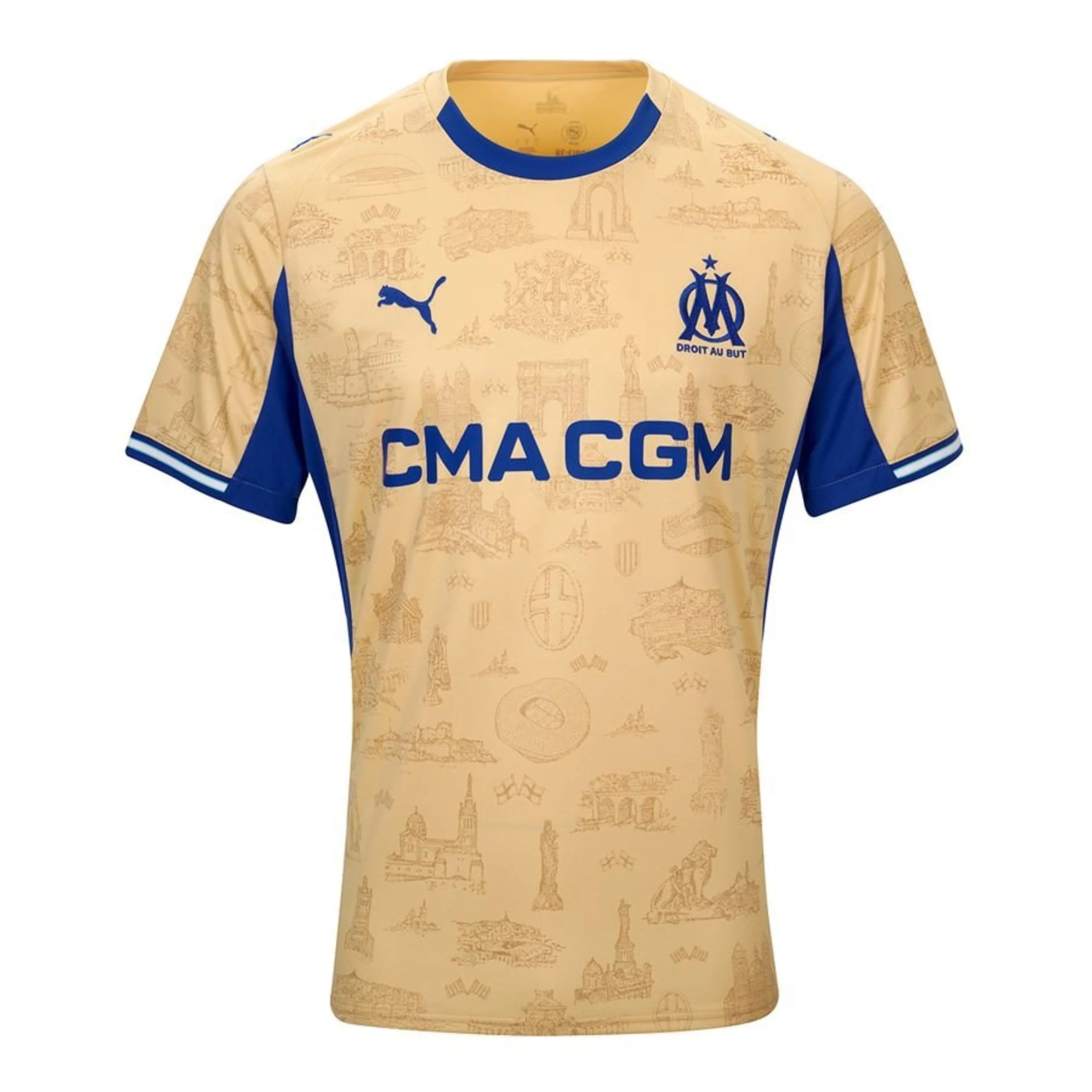 Marseille 4ème Maillot 2025/26