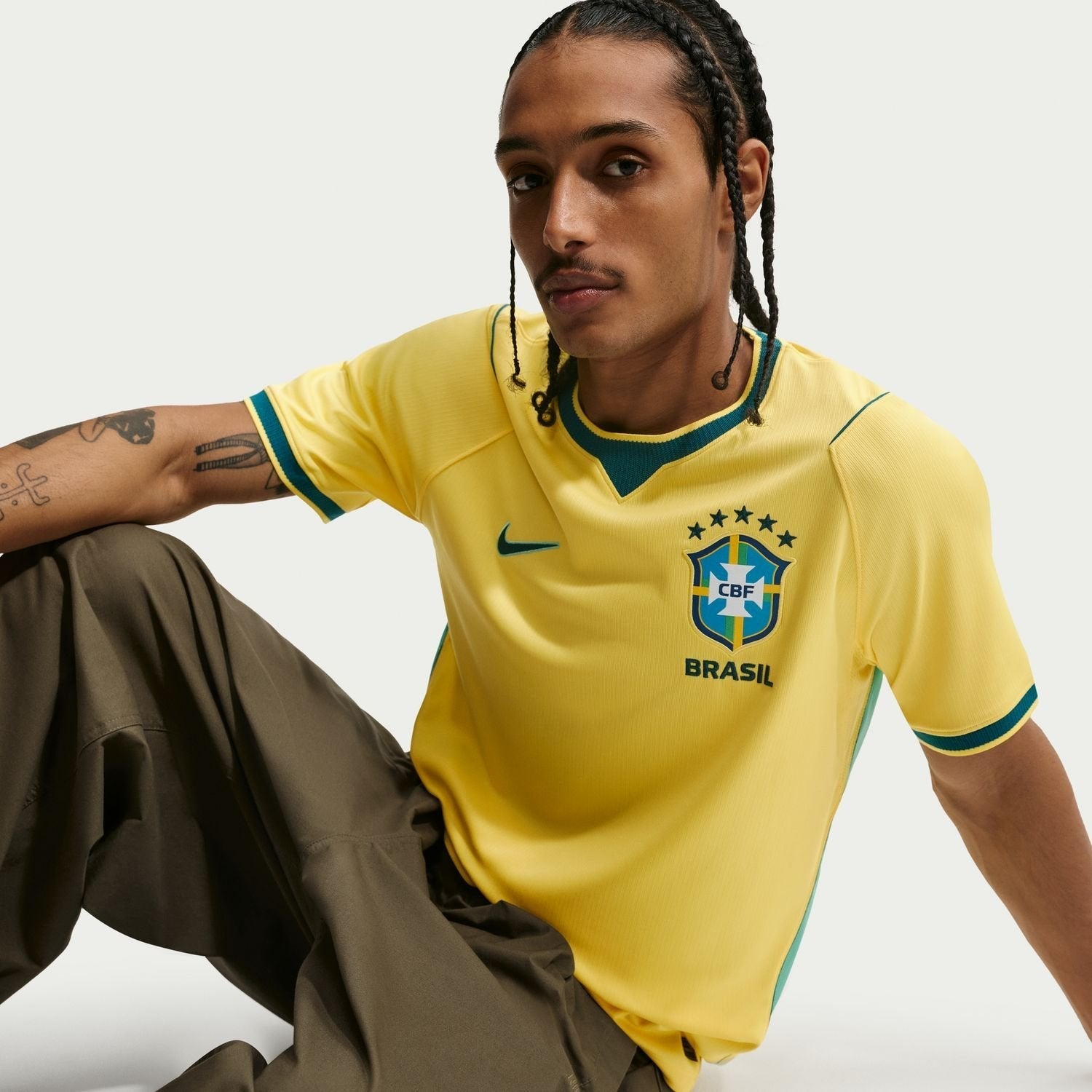 Maillot domicile Brésil 2026